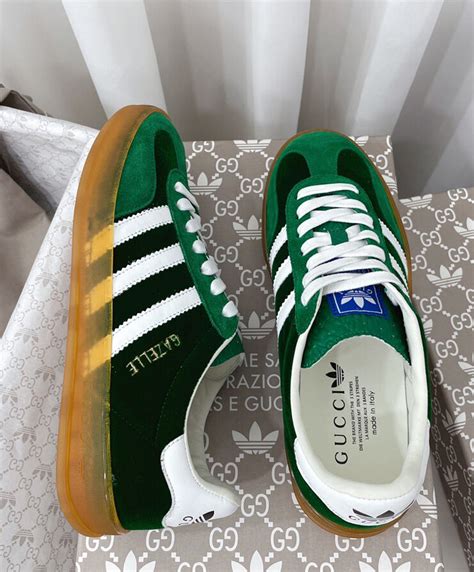 adidas gucci gazelle replica|adidas x gucci usa.